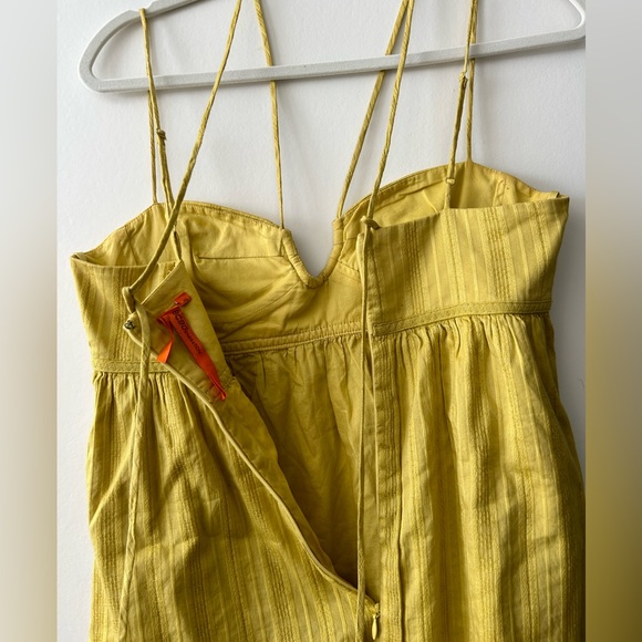 Yellow Baby doll dress 100% cotton - Picture 3 of 6